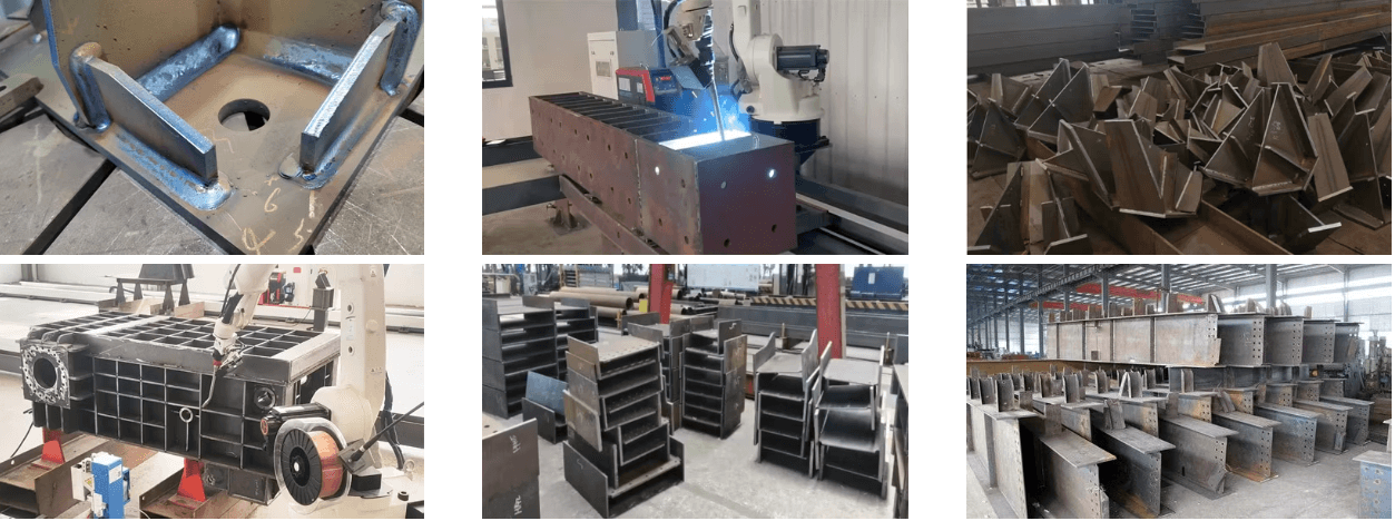 robot welding samples