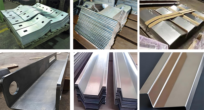 Precision Multi-angle Chassis Bending Sample by CNC Servo Press Brake bending machine samples