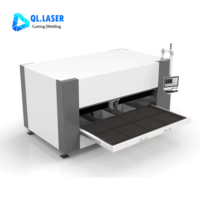 JWMS Single Table Laser Cutting Machine with Cover