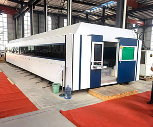 JLMA4020 full closed exchange table modes laser cutting machine