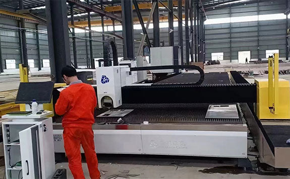 JLH24040 cast aluminum beam laser cutter