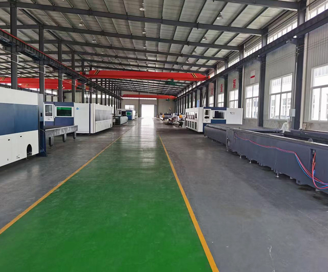 Factory for thin metal laser cutting machine