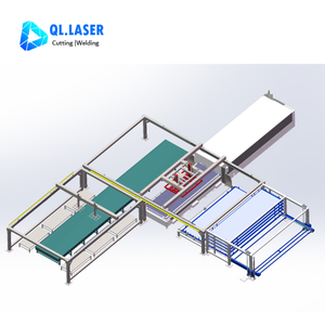 Sheet Metal Laser Cutting Machine with Automatic Loading And Unloading And Storage And Sorting System