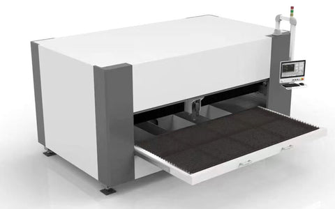 single table laser cutting machine with cover