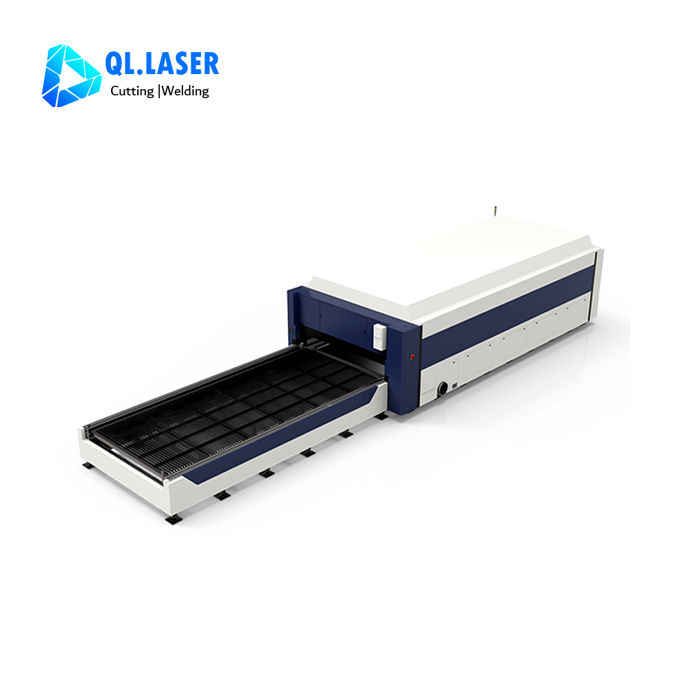 Industrial laser metal cutting machine exchange table mechanism