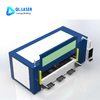 High-precision burr-free metal sheet cutting samples processed by pull-out table laser cutter