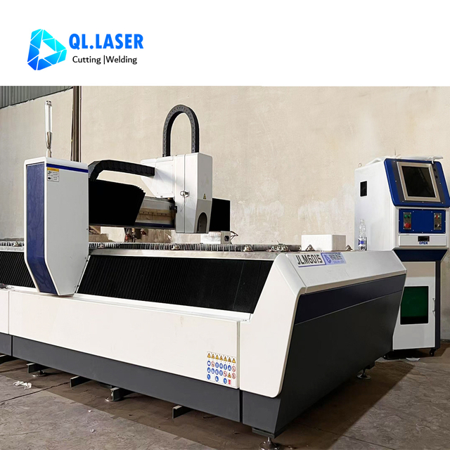 JLM6015 6KW Raycus single table fiber laser cutter CE certified industrial metal cutting machine