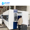 4020 Size 12KW Fiber Laser Cutting Machine Auto Exchange Table