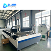 Raycus 6000W fiber laser source fitted on JLM6015 single table metal laser cutting machine
