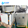 original 20kW laser generator and supporting cooling chiller fitted on 5 axis structural steel laser cutter