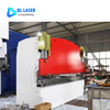 Heavy-duty long working length electro-hydraulic servo CNC press brake for thick & wide metal plate bending