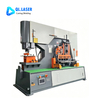 Multi-angle view hydraulic ironworker full stations angle steel channel steel cutting equipment