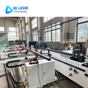 220mm maksimum &ccedil;aplı 3000W &ccedil;ift aynalı metal boru lazer kesim makinesi