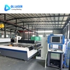 High rigidity welded bed structure of JLM6015 6KW single table fiber laser cutter for stable long-hour cutting